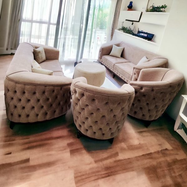 مبلمان چستر هشت نفره کوک