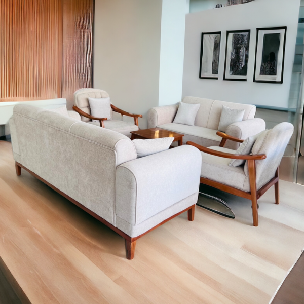 سرویس مبل راحتی هفت نفره صدف